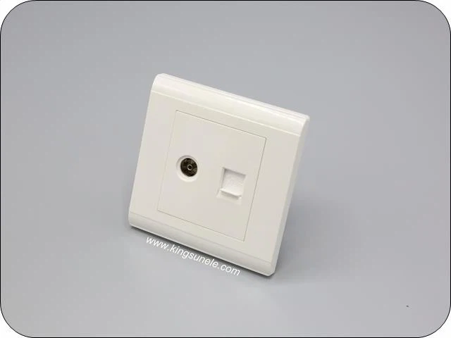Presa de televisió i telèfon