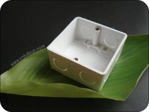 Caixa elèctrica de PVC Caixa de conductes a prova de flama